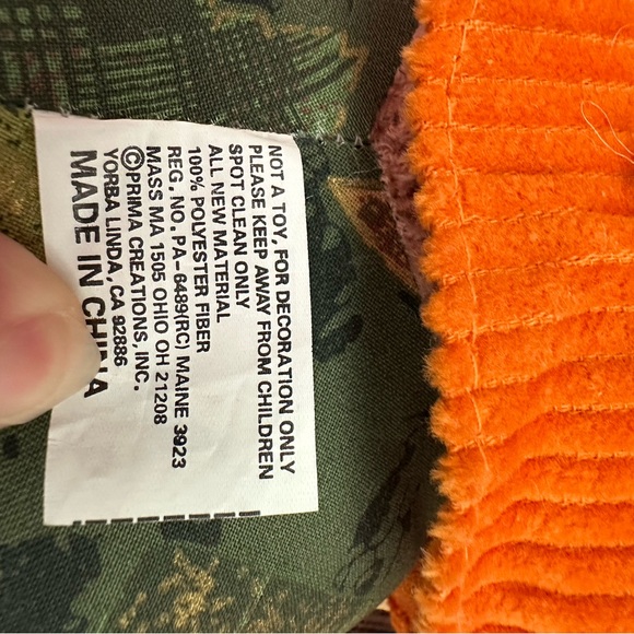 Thanksgiving Fall Harvest Patch Scarecrow Stuffed Plush Plushies Prima Creation - Picture 5 of 5